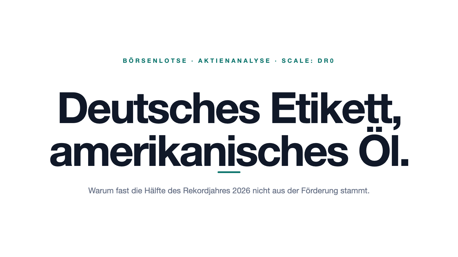 Deutsche Rohstoff: Das Rekordjahr kommt zur Hälfte aus einem Aktienverkauf