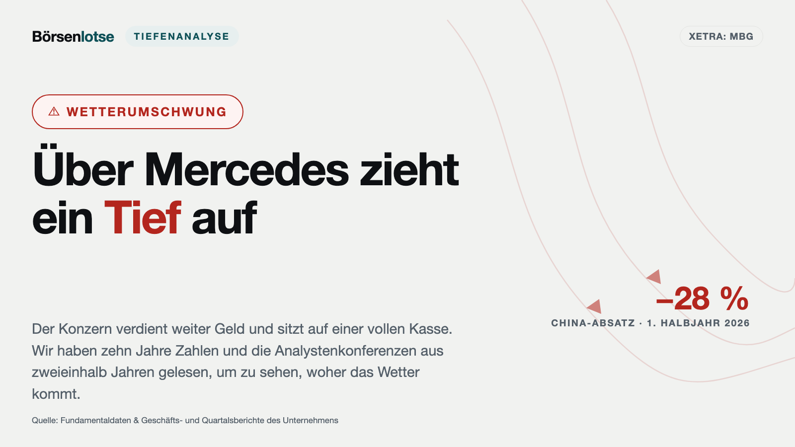 Mercedes-Benz: Der Stern hält, die Rendite nicht