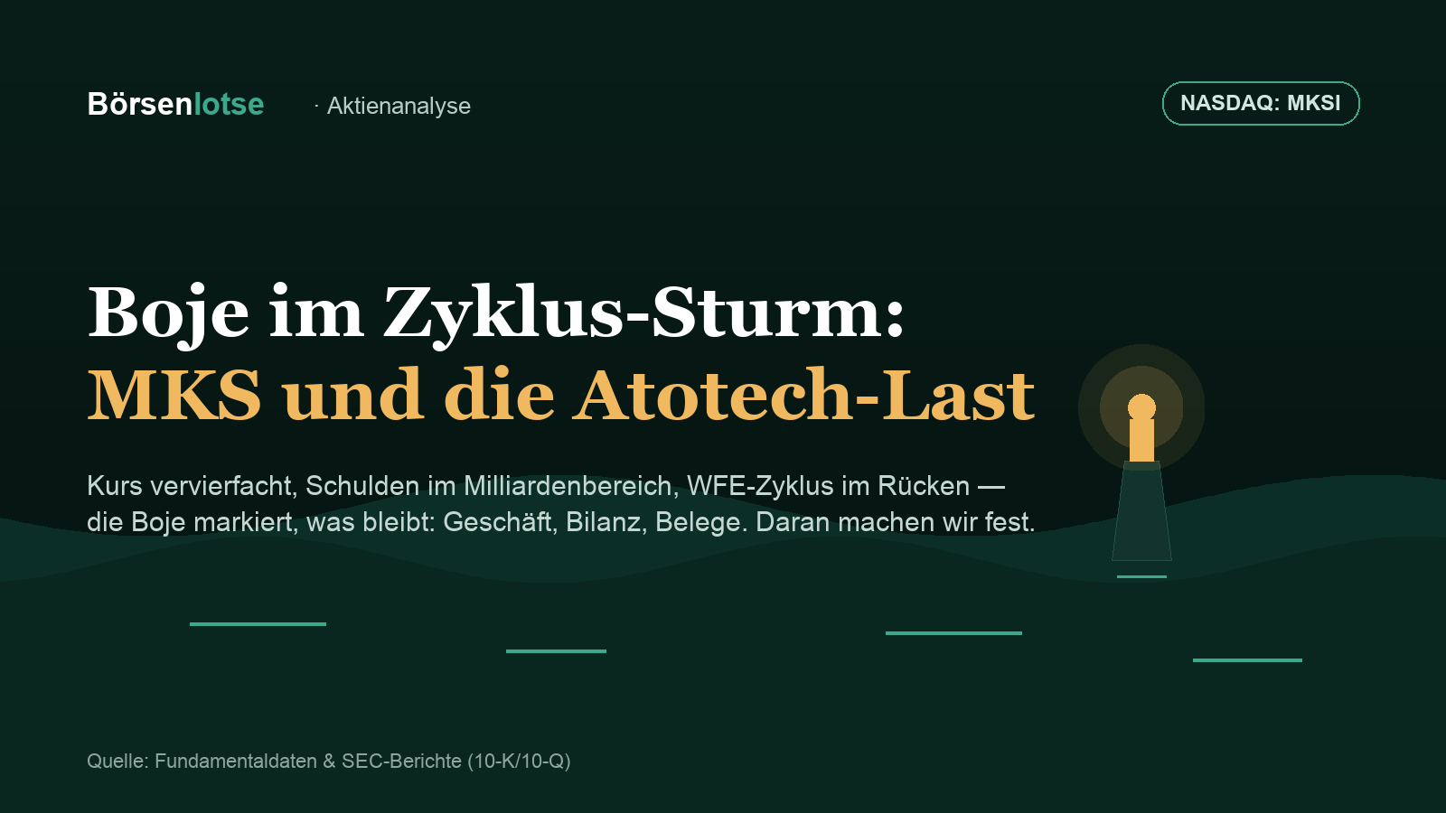 MKS-Aktie: Kurs vervierfacht, vier Milliarden Schulden — Qualität gegen die Atotech-Last