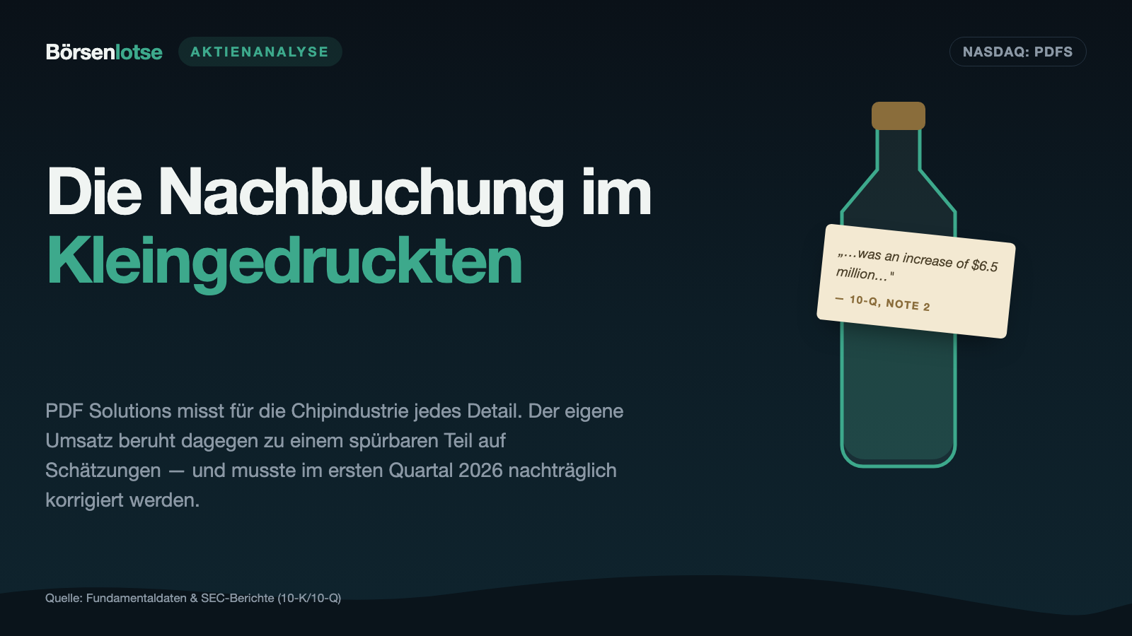 PDF-Solutions-Aktie: Die Nachbuchung hinter der Gewinn-Überraschung